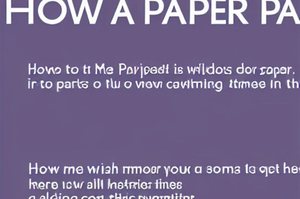 Jak zrobić papier